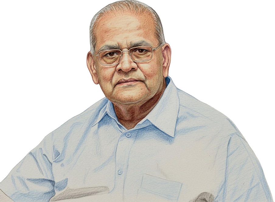 Portrait of Dr. S. S. Badrinath